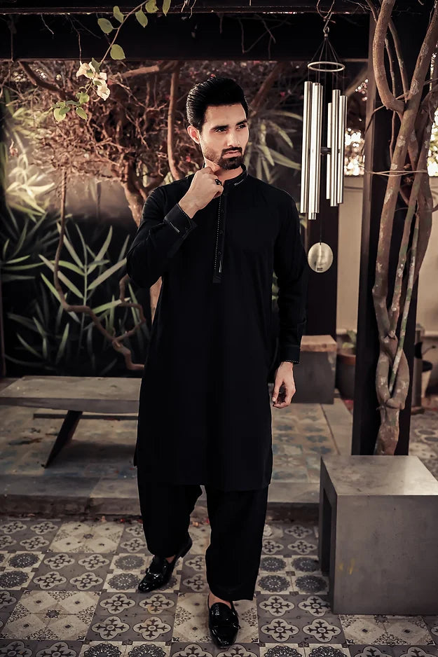 Black Kurta Shalwar - 02