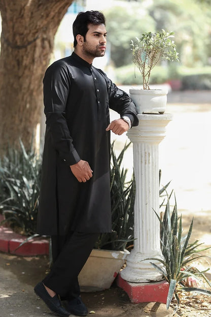 Black Kurta Shalwar - 01