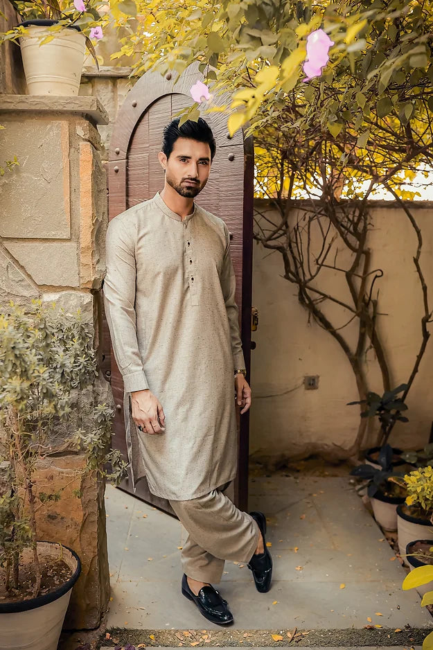 Golden Glow Kurta Shalwar