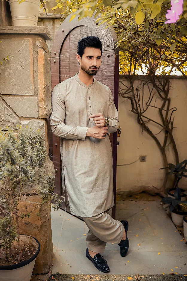 Golden Glow Kurta Shalwar