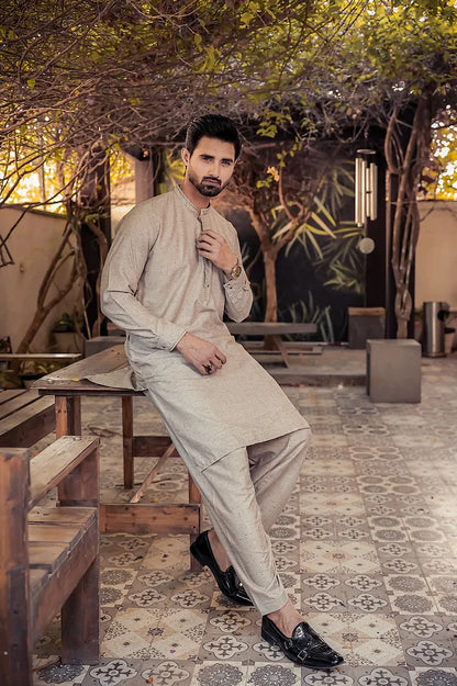 Golden Glow Kurta Shalwar - 02