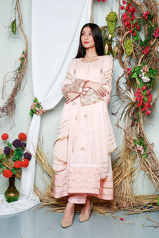 Pink Anarkali Suit