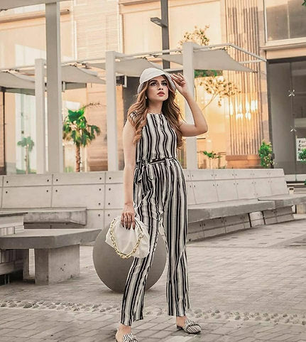 Elegant Striped Sundress