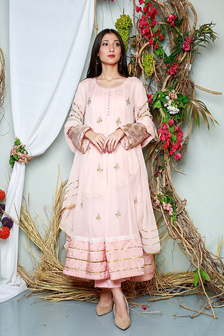 Pink Anarkali Suit